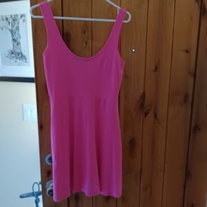 Large, Adorable Pink Skater Dress